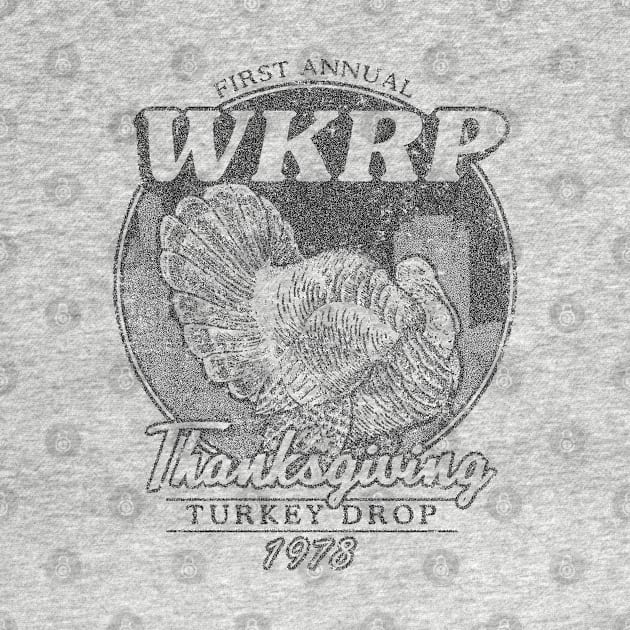 WKRP Turkey Drop 1978 <> Graphic Design by RajaSukses